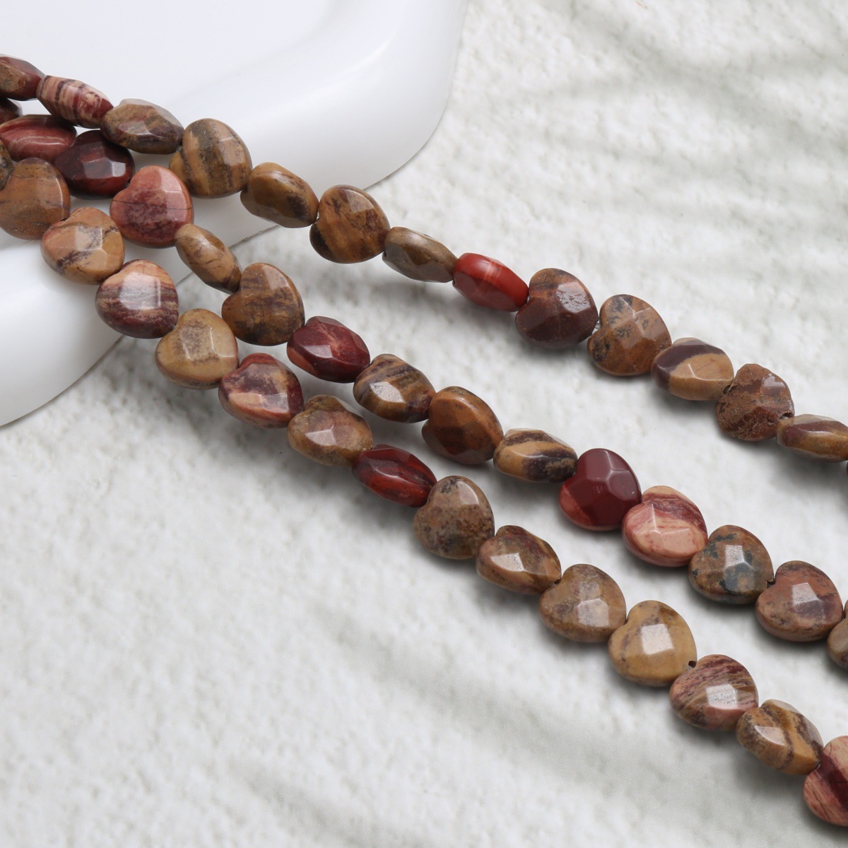 Picture Agate 10*5mm/18pcs