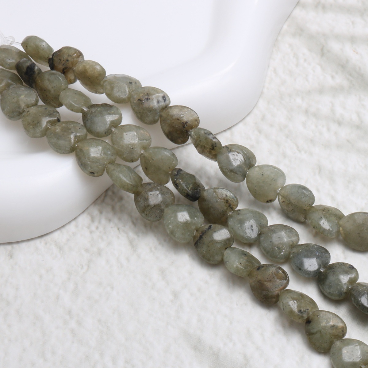 gray labradorite 10*5mm/18pcs