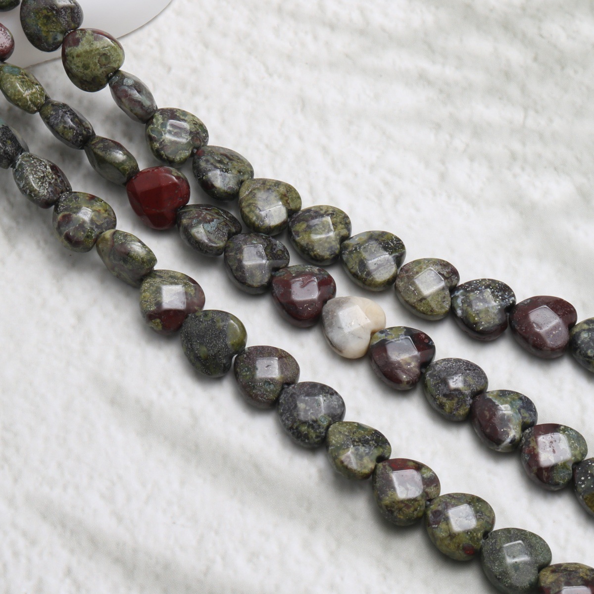 Bloodstone 10*5mm/18pcs