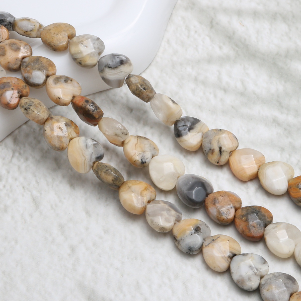 Crazy Agate 10*5mm/18pcs