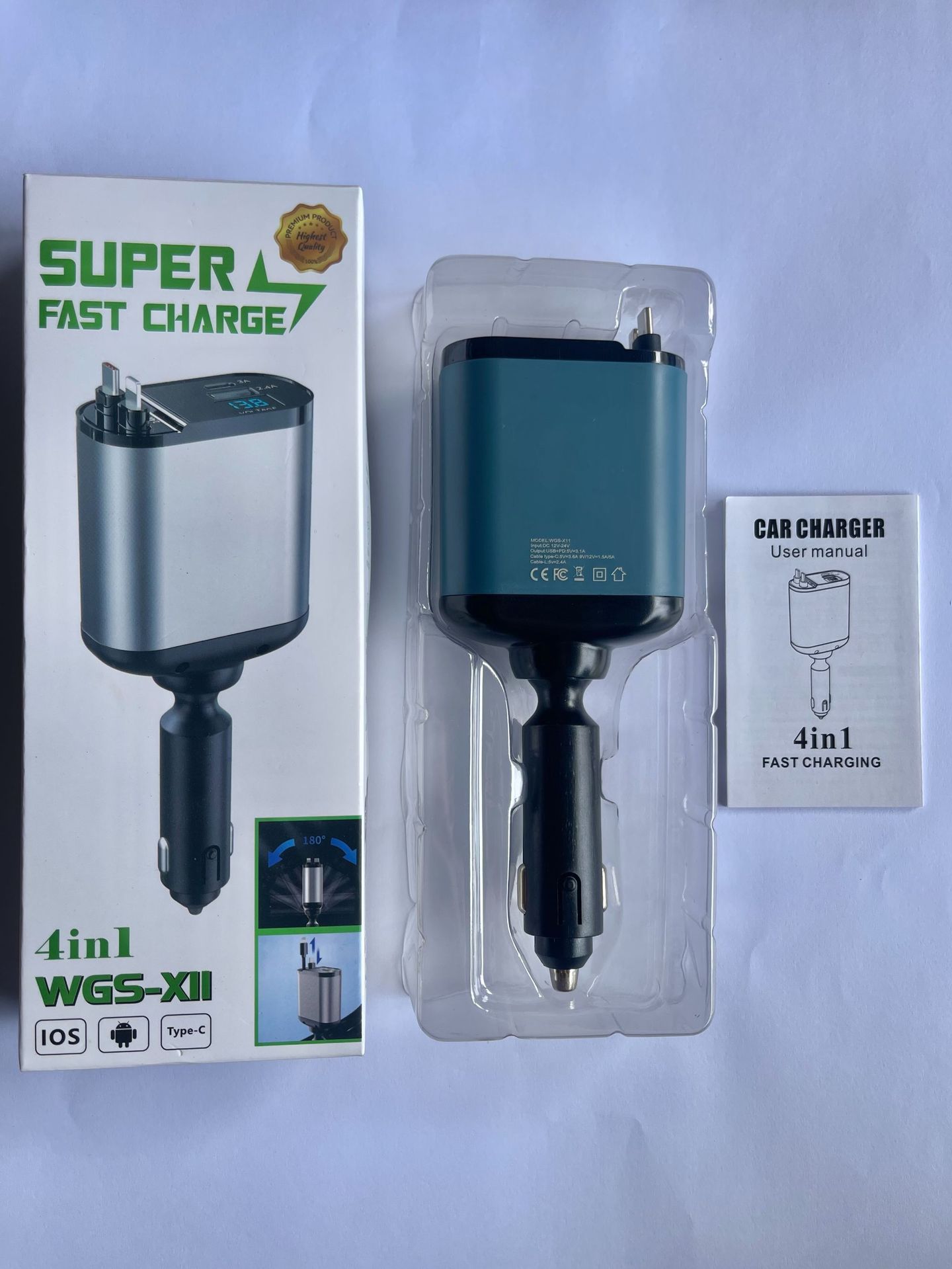 ABS fast charging C cable and L cable