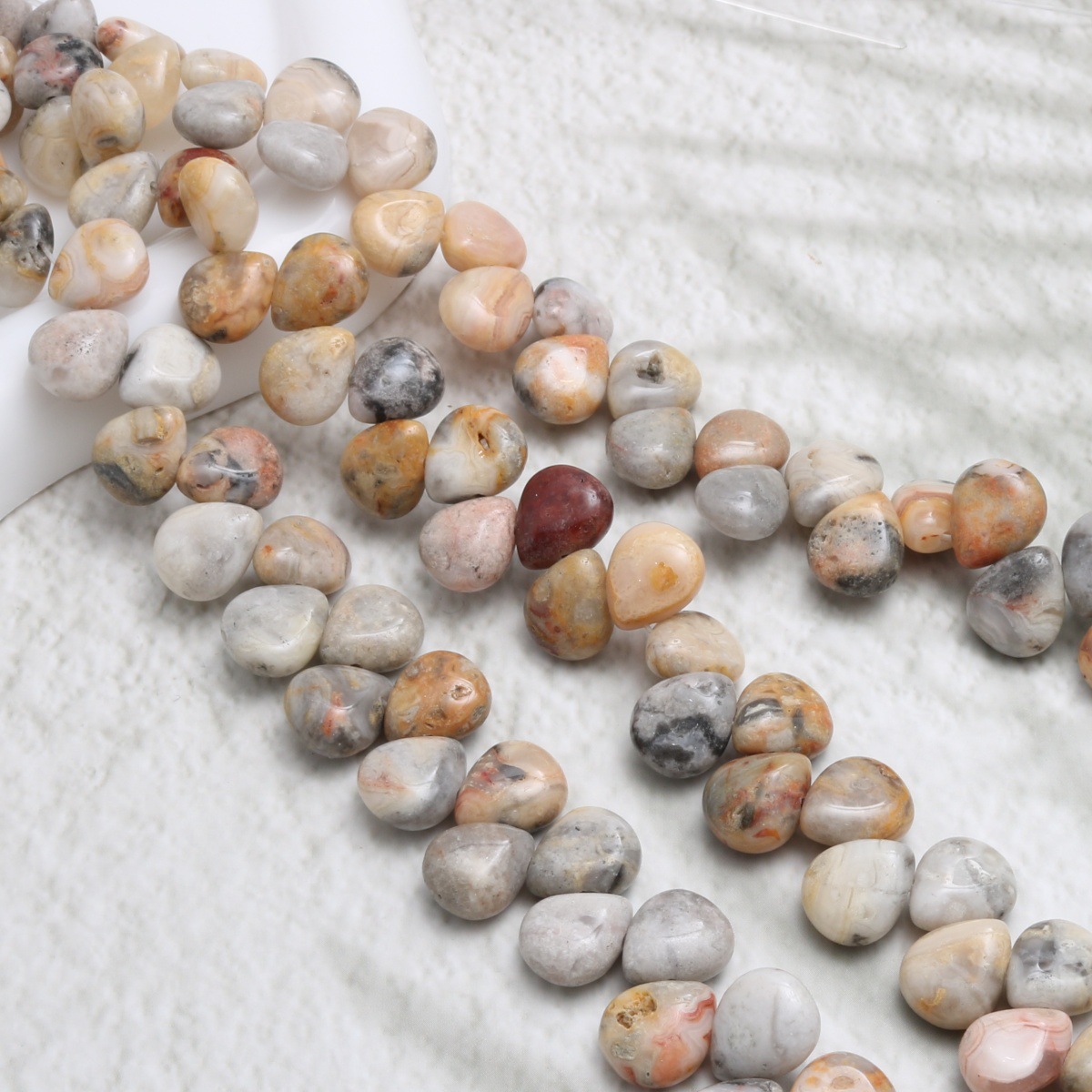 Crazy Agate 10*12mm/31pcs