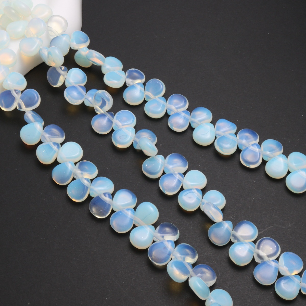sea opal synthetic 13*18mm/27pcs
