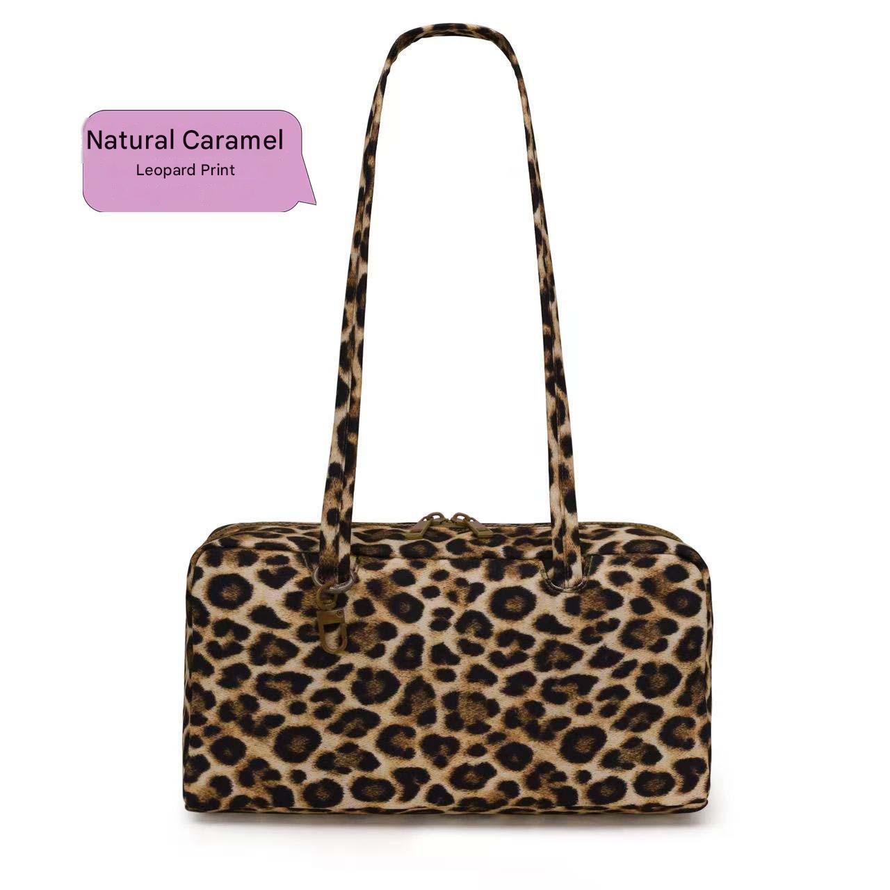 Original color caramel leopard print