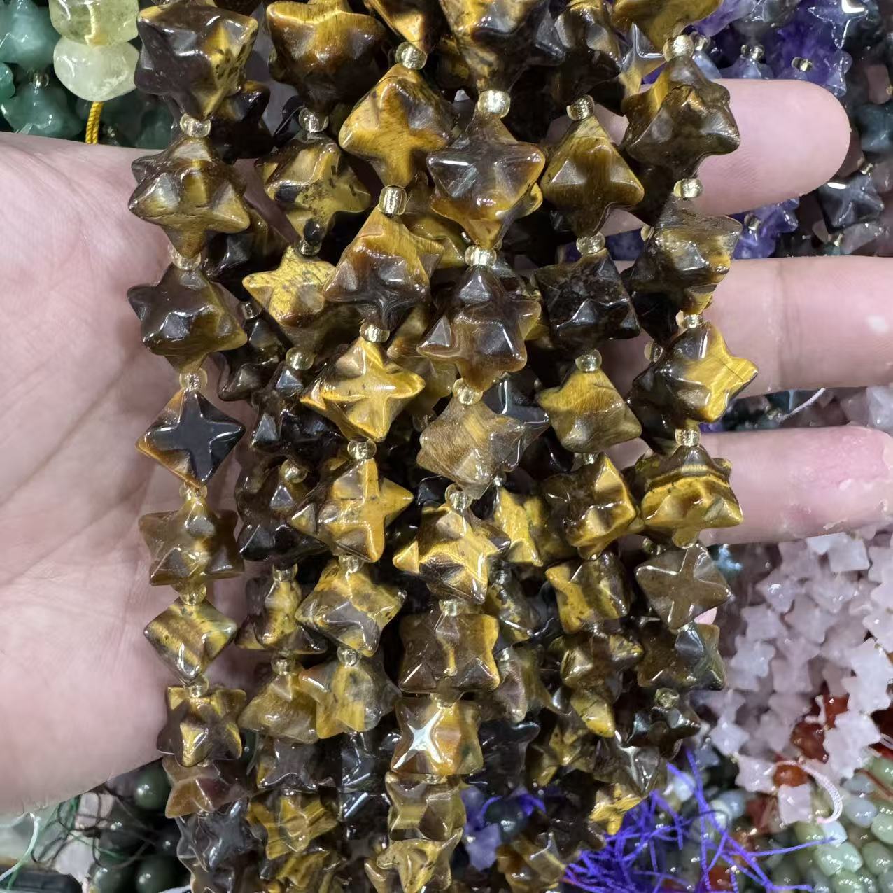 Tiger's Eye Stone 10mm