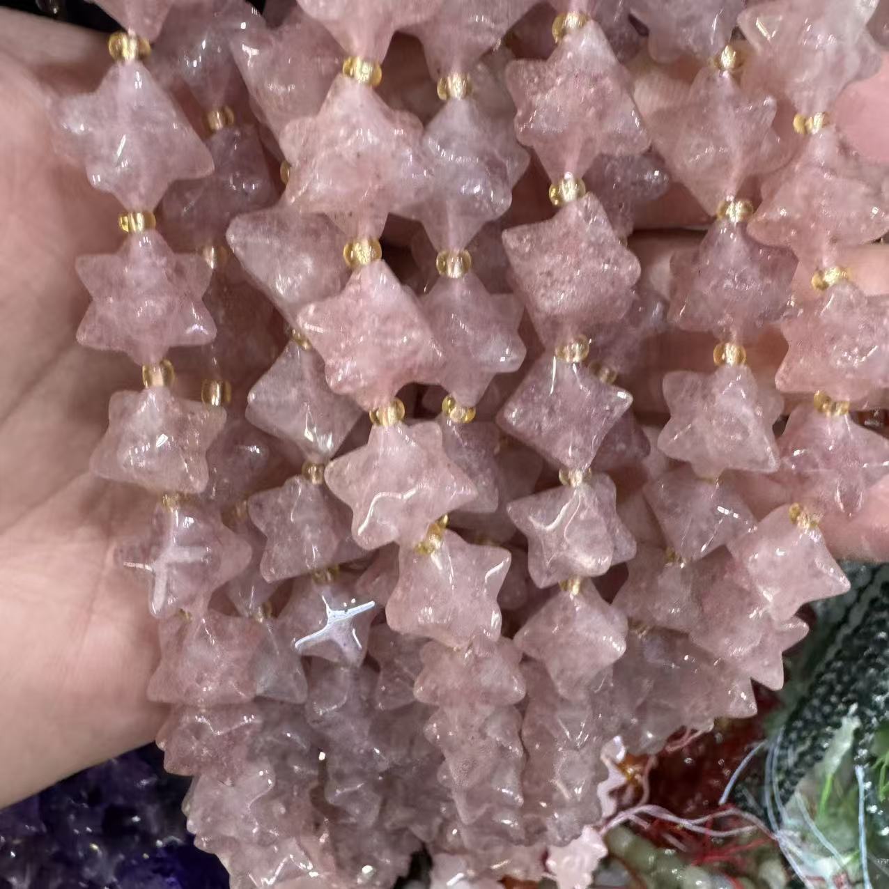Strawberry crystal 10mm