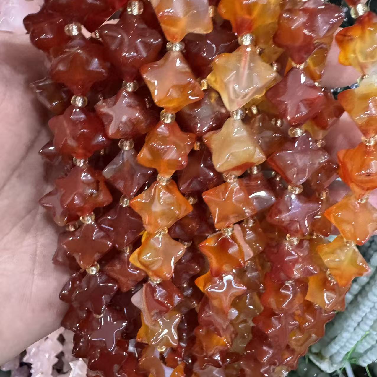 Red agate 10mm