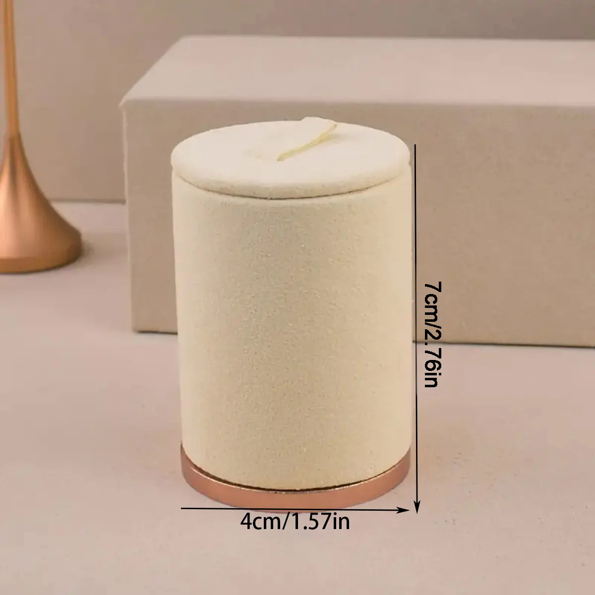 15:Rice velvet medium medium ring holder