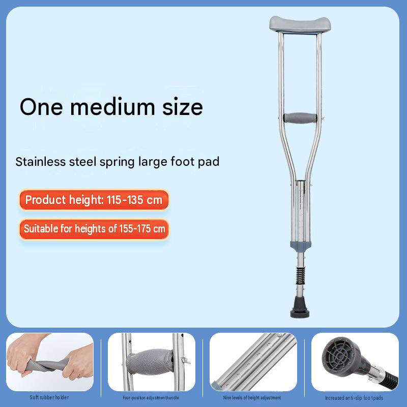 medium shock-absorbing with large foot pad