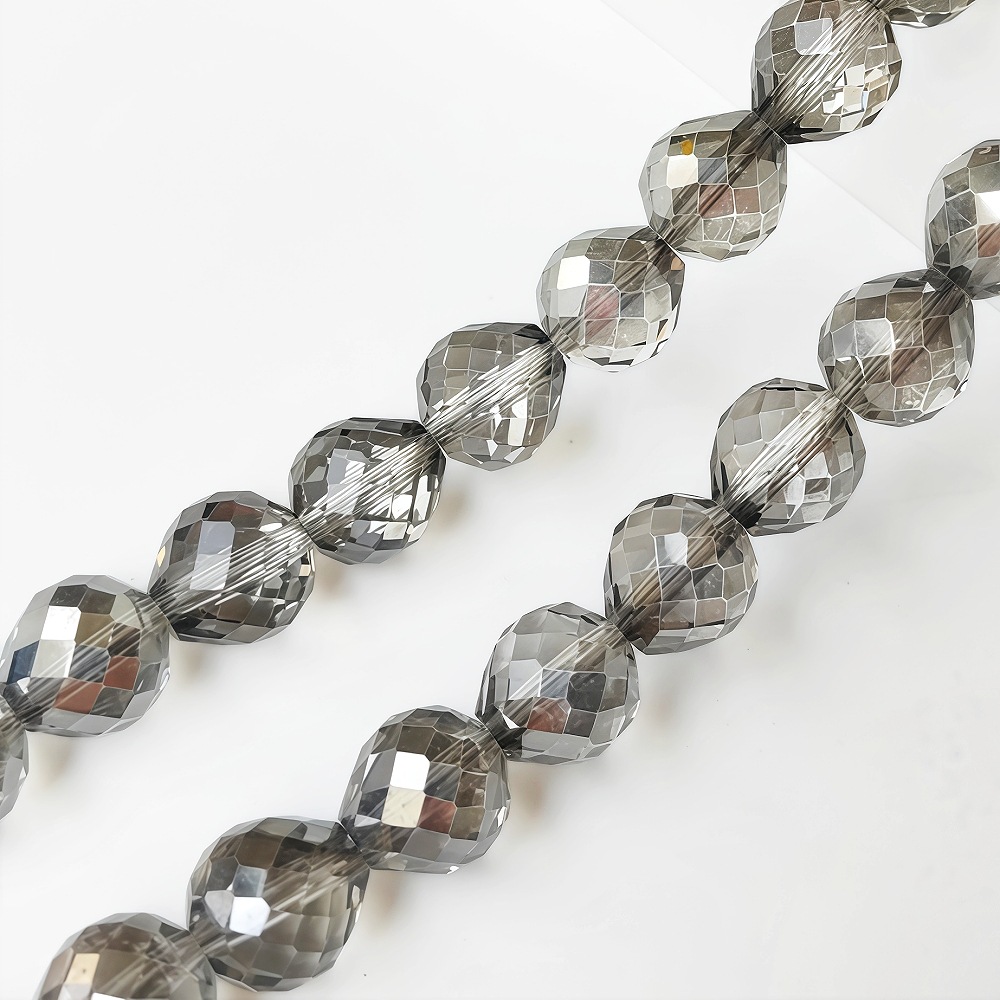 Transparent Grey=Transparent Grey 8mm/70pcs
