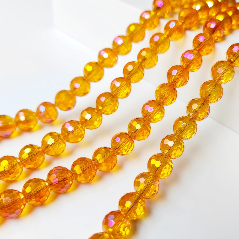 17 # Gold rose red 6mm