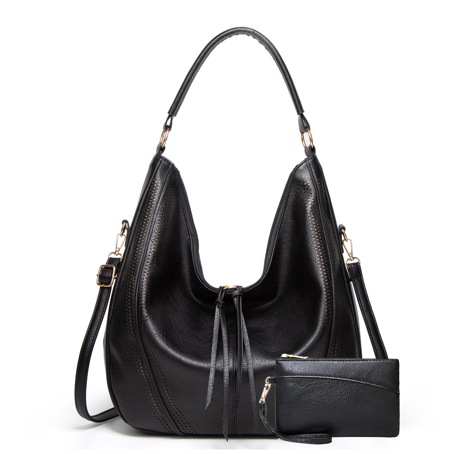 Black with small bag