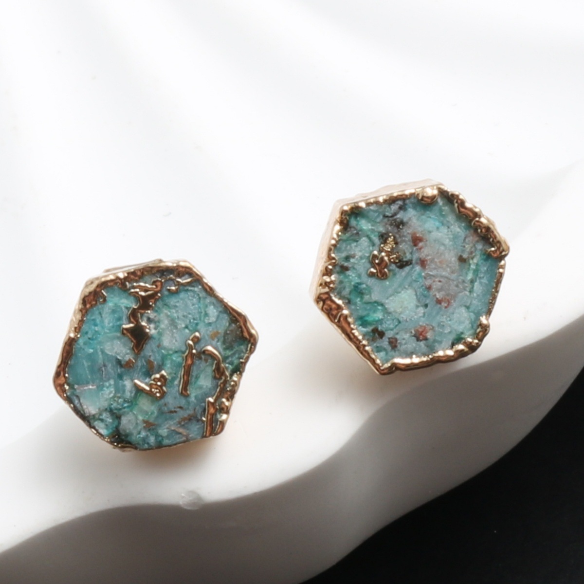 Azure blue 8-10mm
