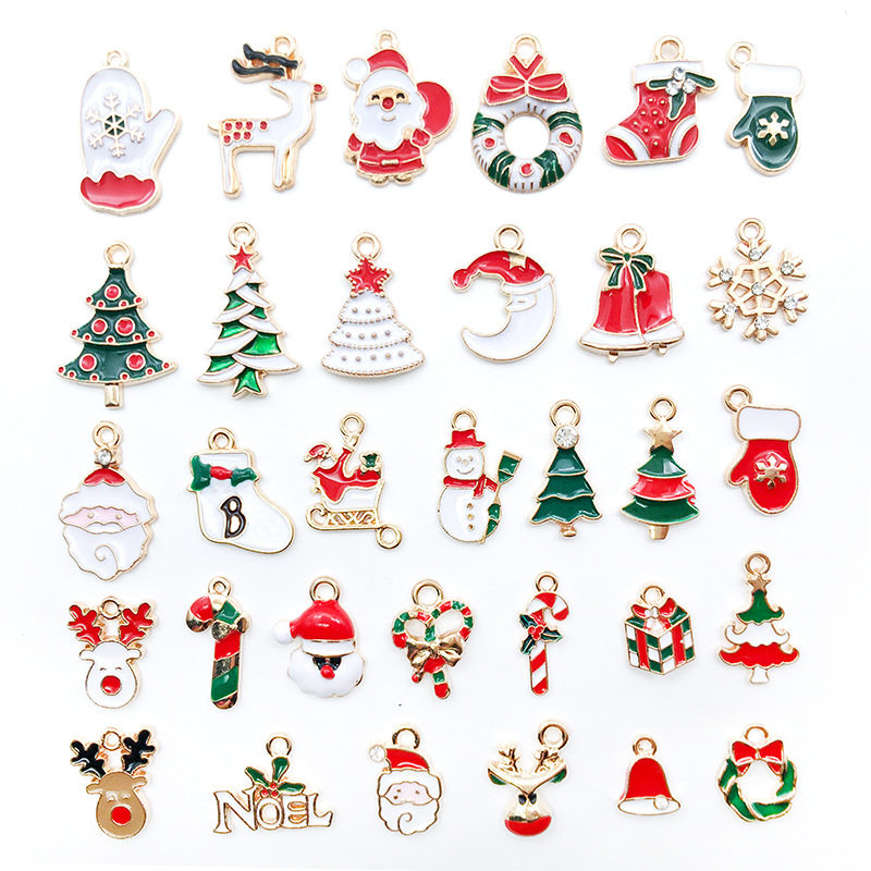 37:Mixed 38 styles of dripping christmas 46g-m457