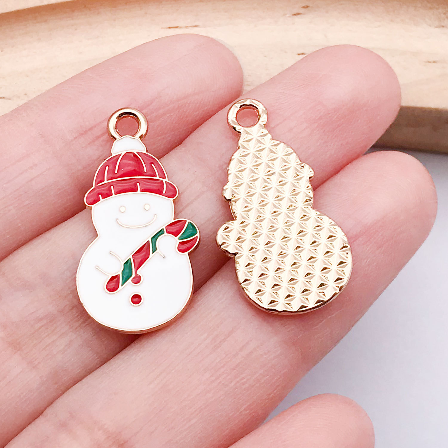 15:1 white snowman 24x12.5mm-1g-25278