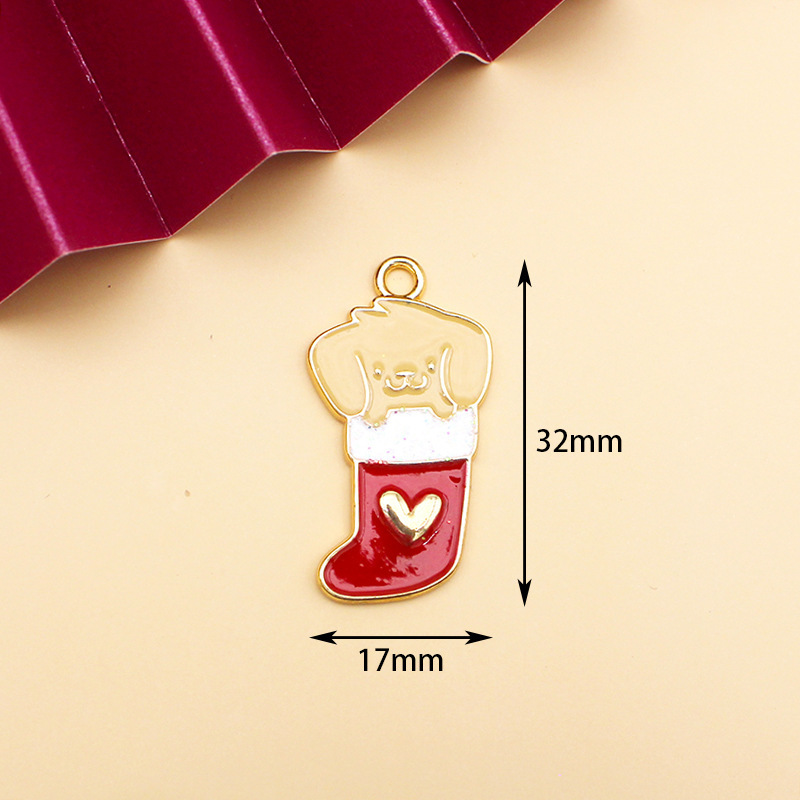 19:19#Christmas stocking puppy