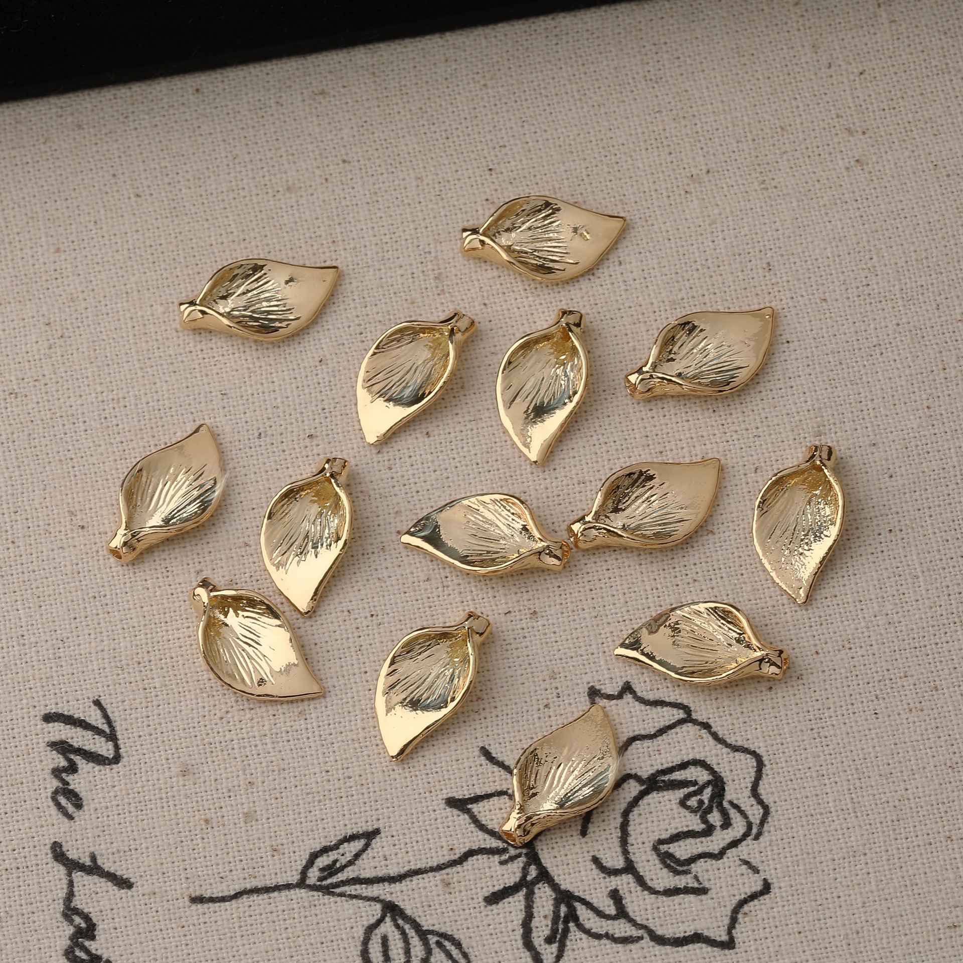 14.3mm14k gold
