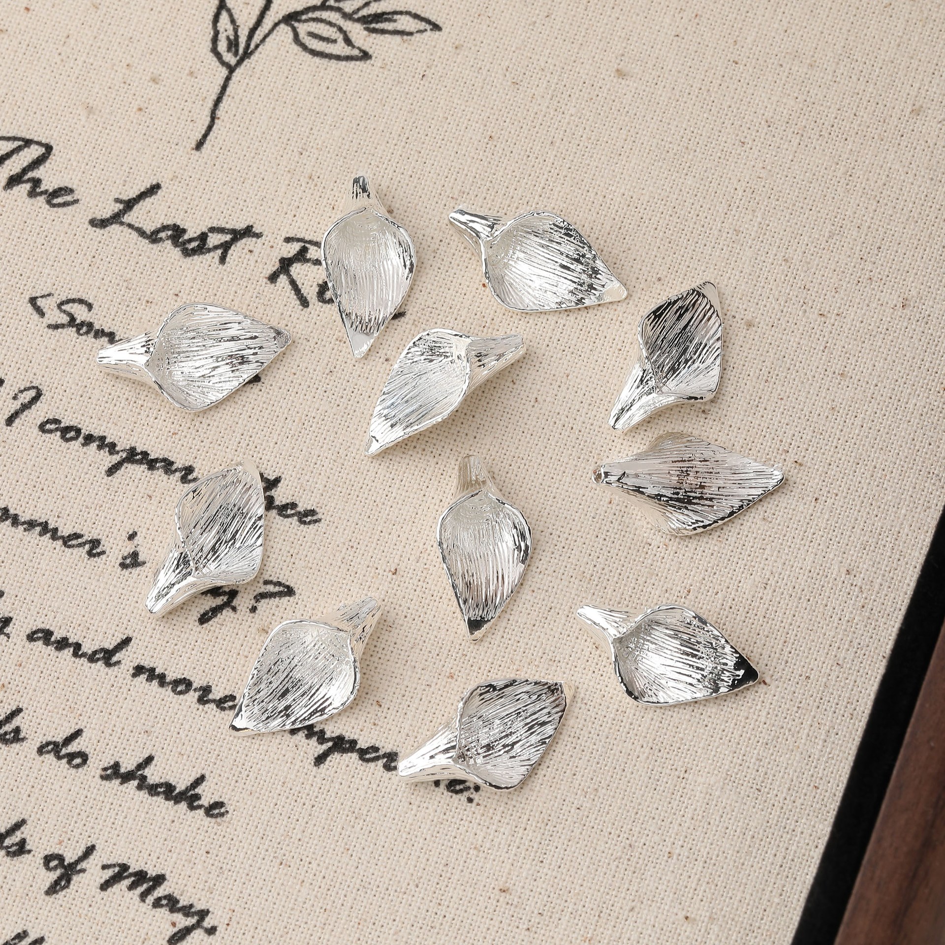 8:18.4x9.8x4.6mm thick silver 1 piece b style