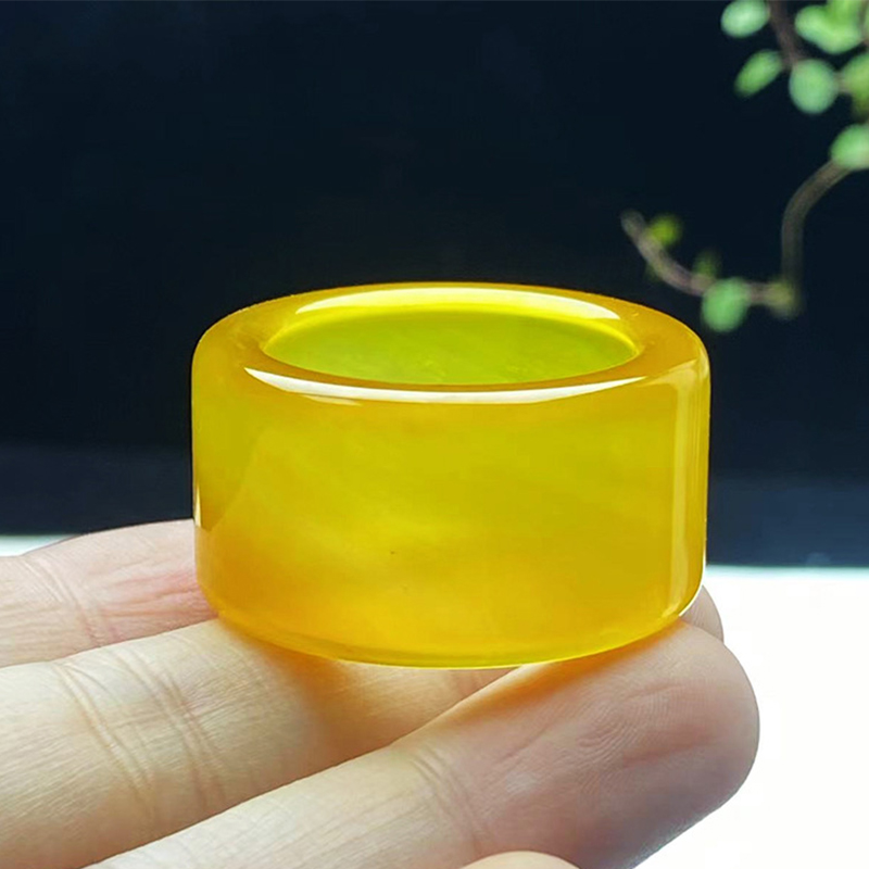 7:Agate yellow straight style