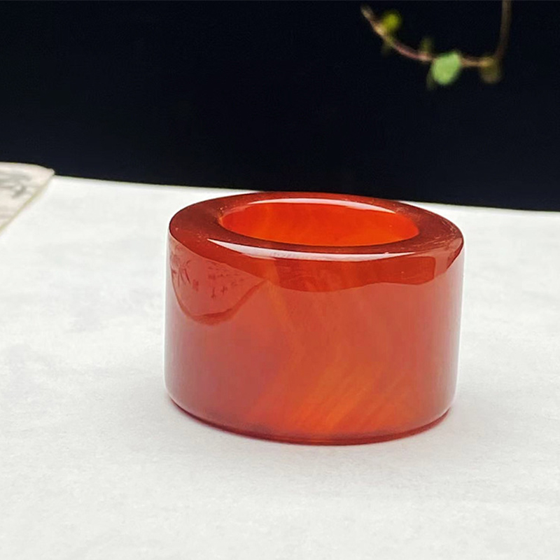 Agate red straight style 23mm