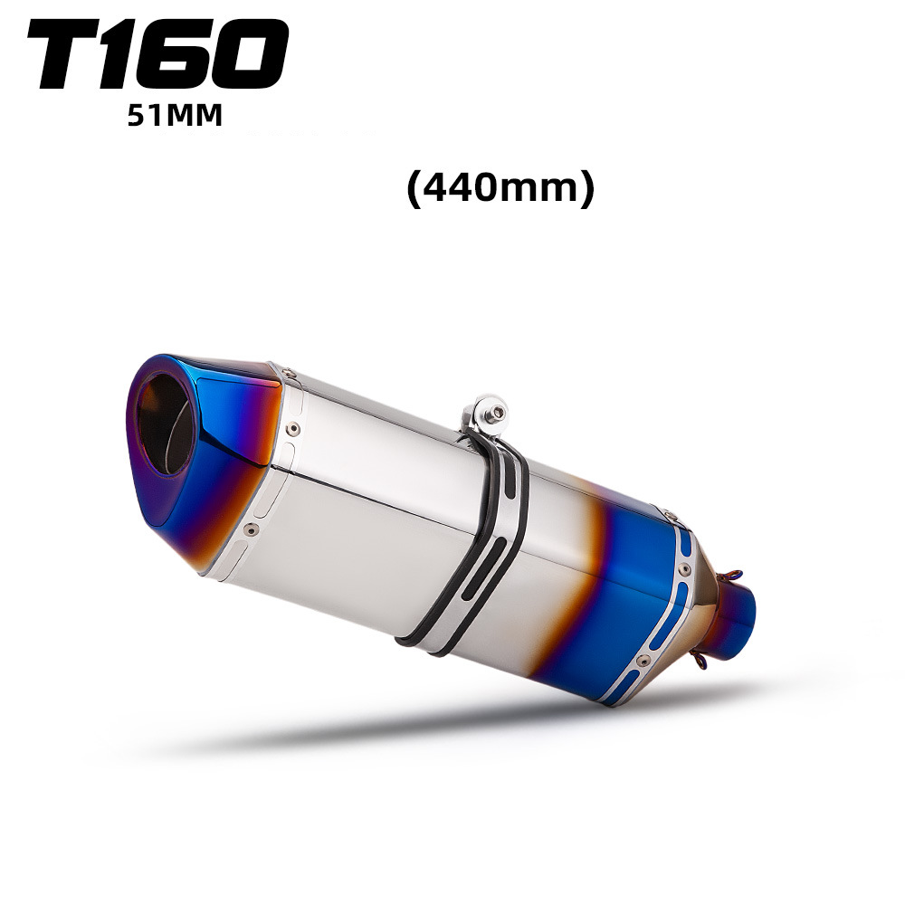 T160 smooth surface, half blue body, half blue at the head and tail (440MM)