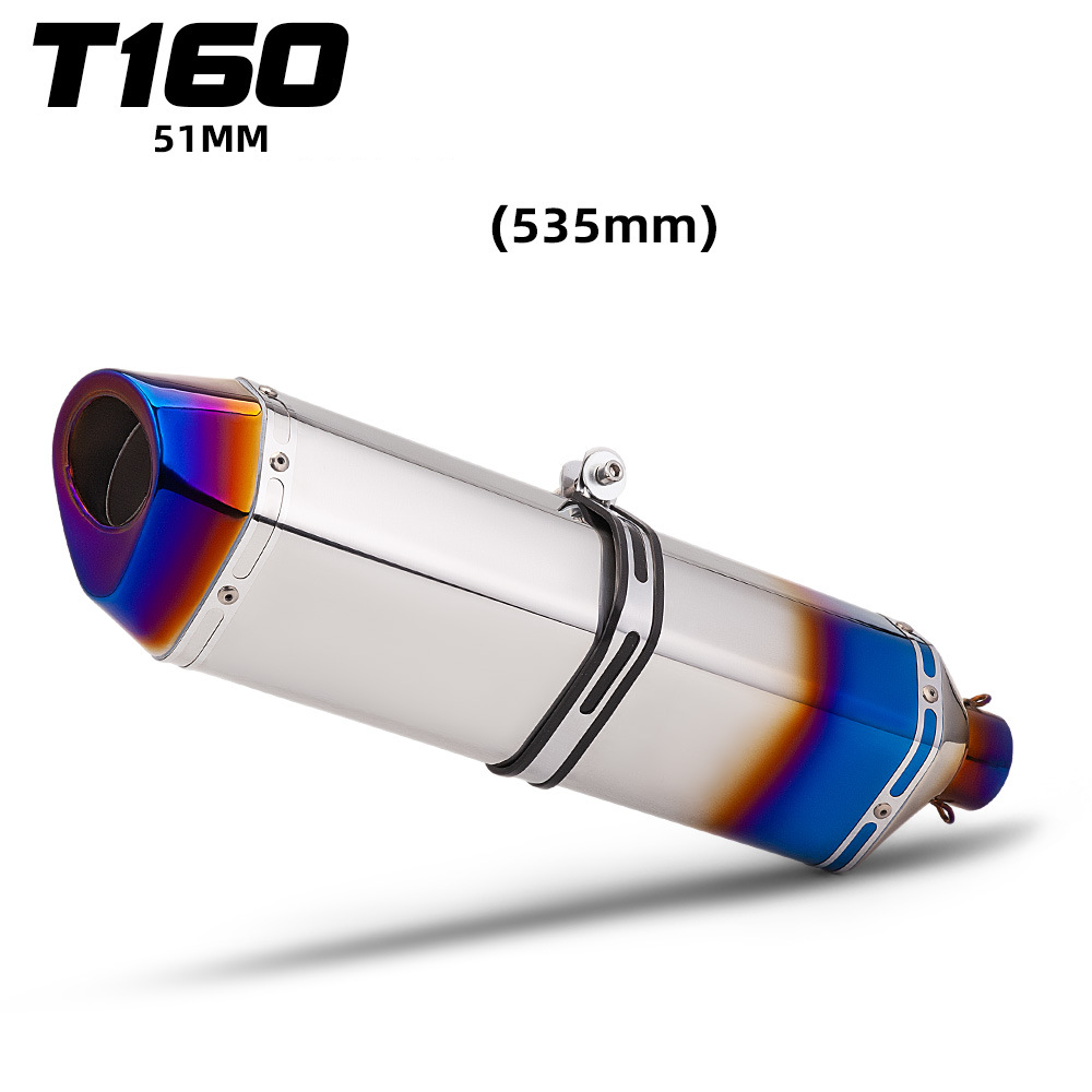 T160 smooth surface, half blue body, half blue at the head and tail (535MM)