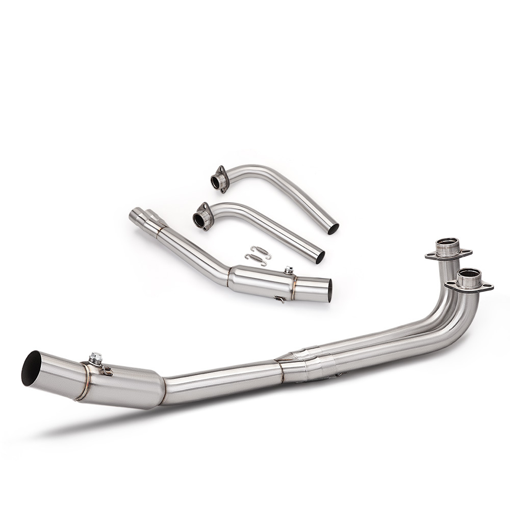 AK550 stainless steel split front section - connects to 51MM
