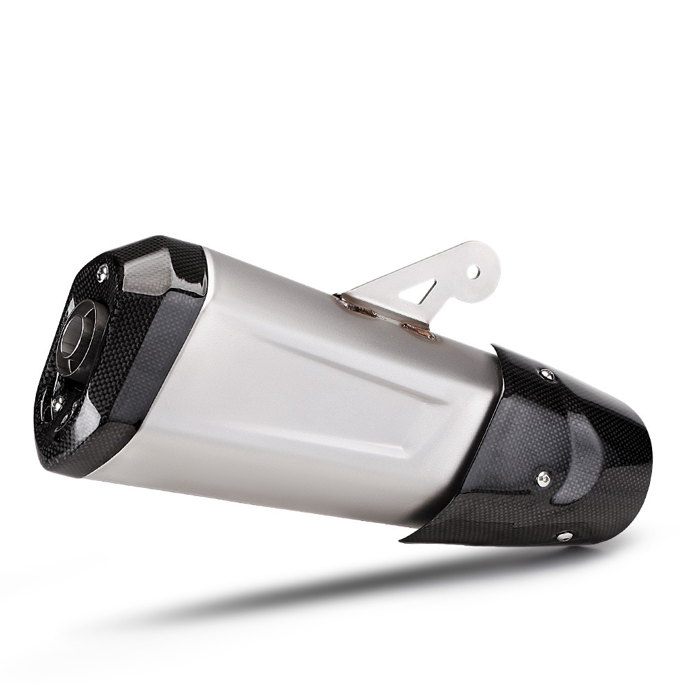 K136 stainless steel titanium color - carbon head carbon cover