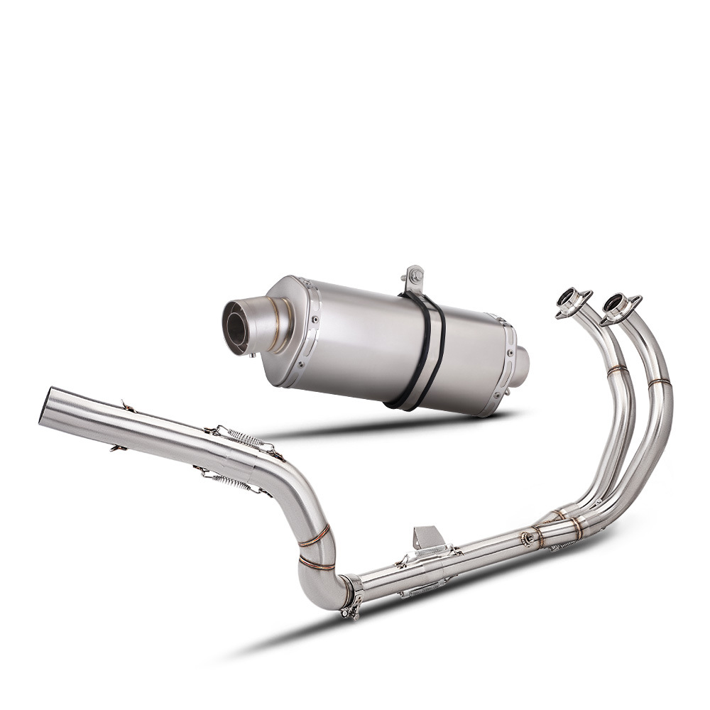 T700s/tenere700 front and middle section   t138 titanium color elbow