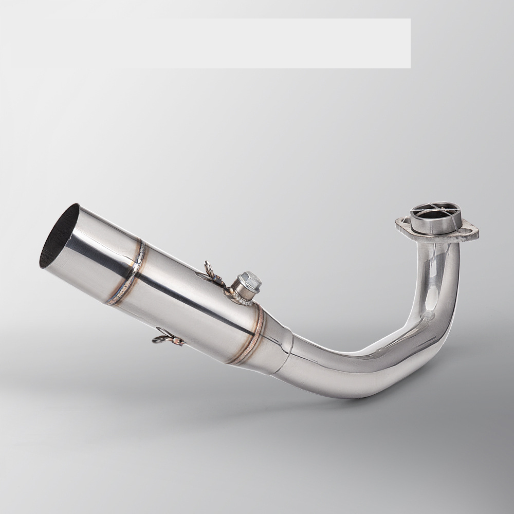Stainless steel integrated bright front section