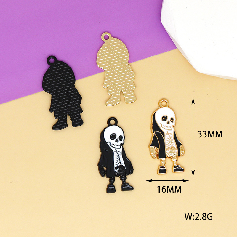 3 Windbreaker Skull Gold