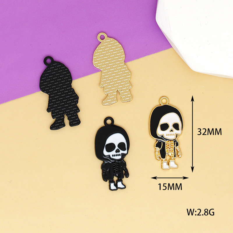 4 Big Head Skeleton Gold