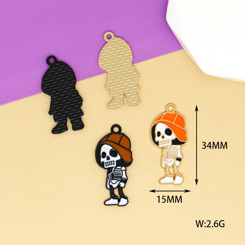 7:7 Orange Hat Skeleton