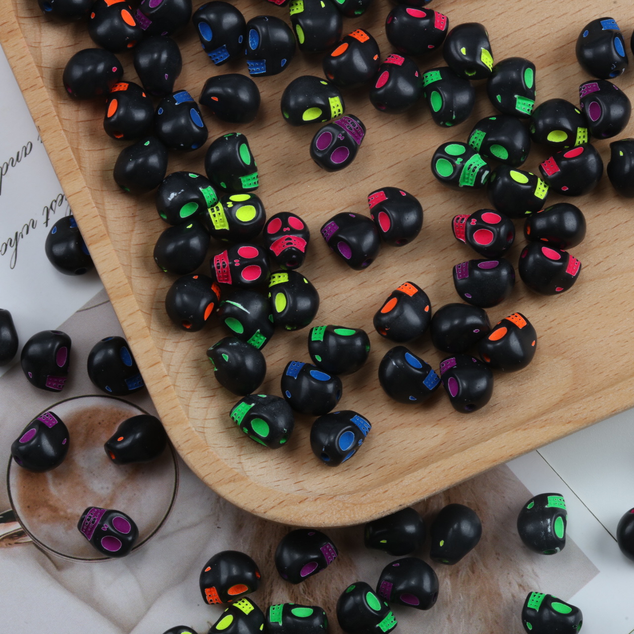 5 #   Black and color 8*10mm