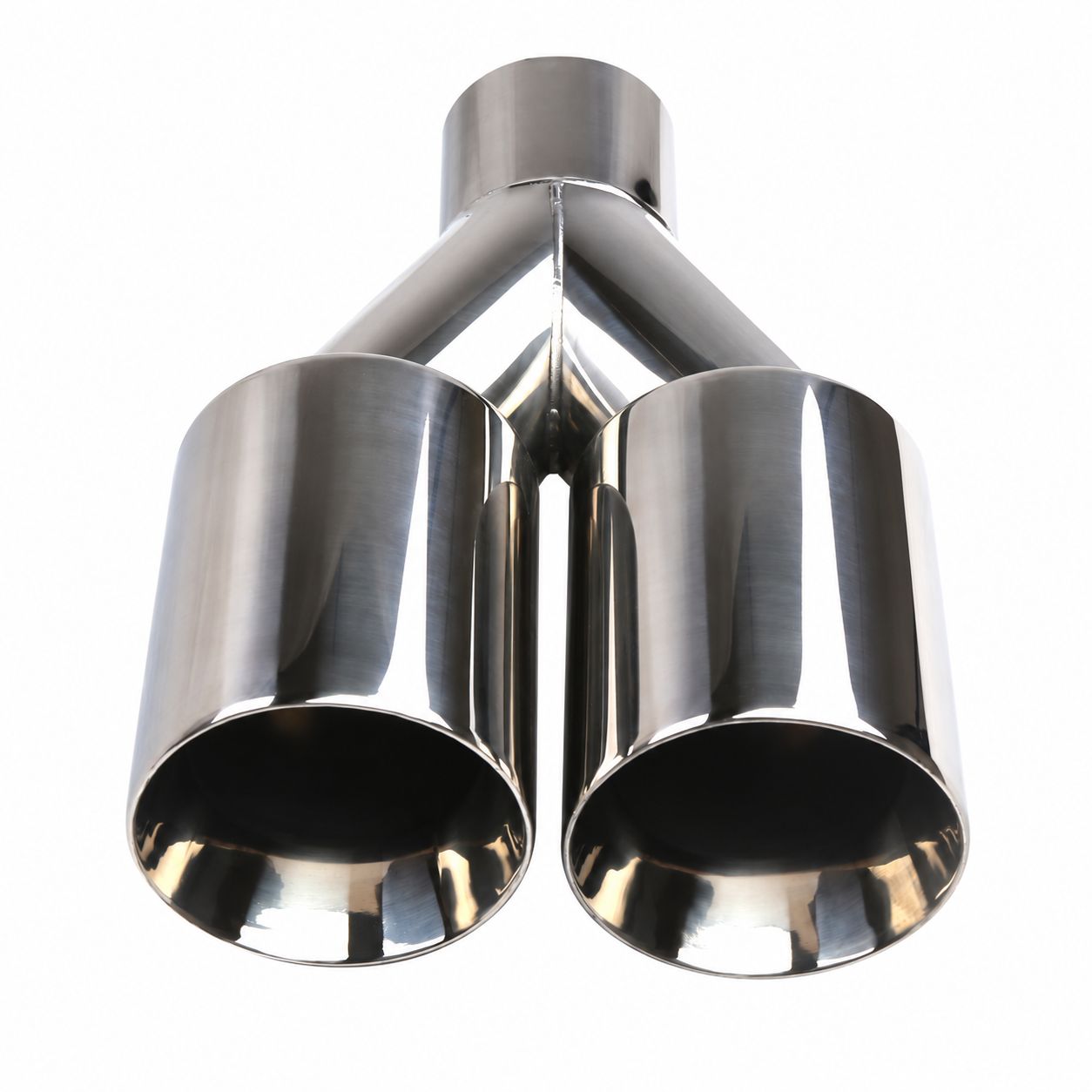 63-89mm double layer flat mouth (full head) silver
