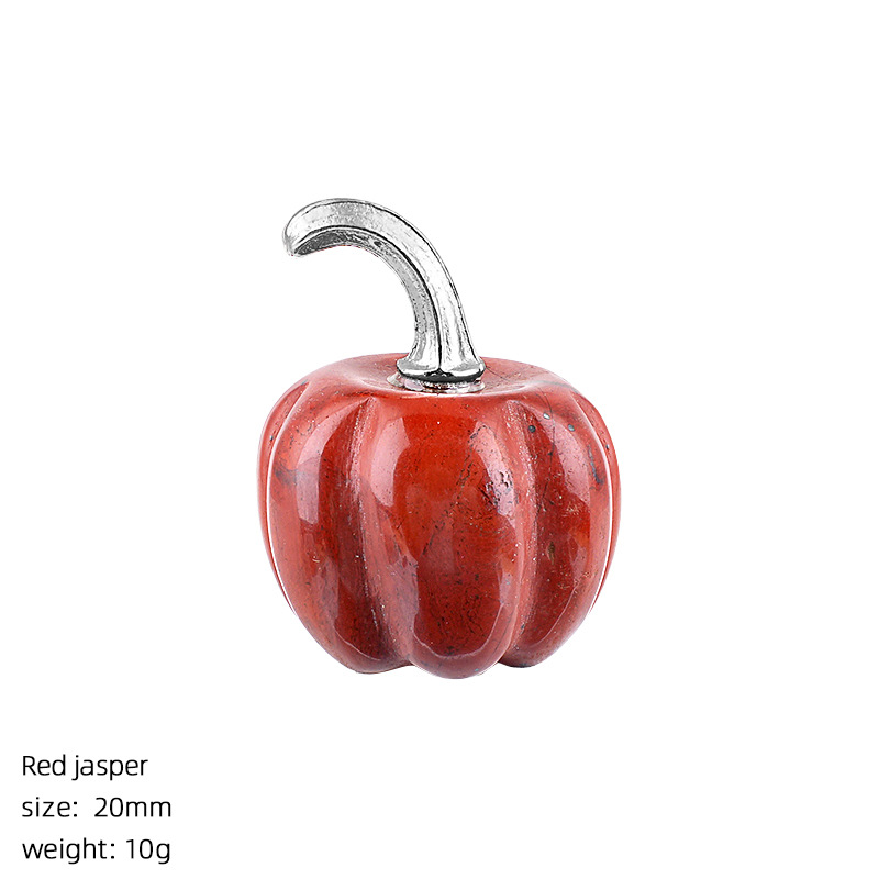 Red Jasper Pumpkin