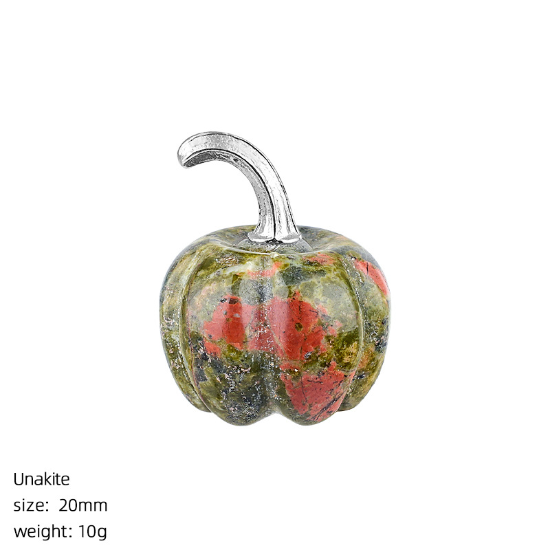 Floral green pumpkin