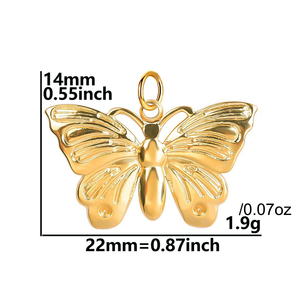 8:Gold - butterfly