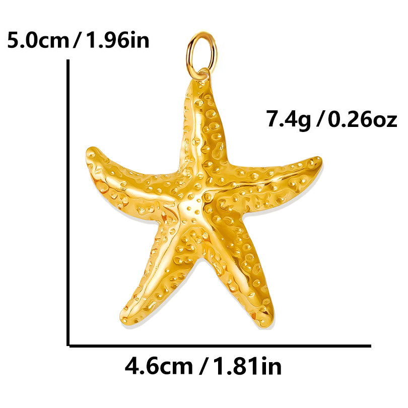 28:Gold - big starfish