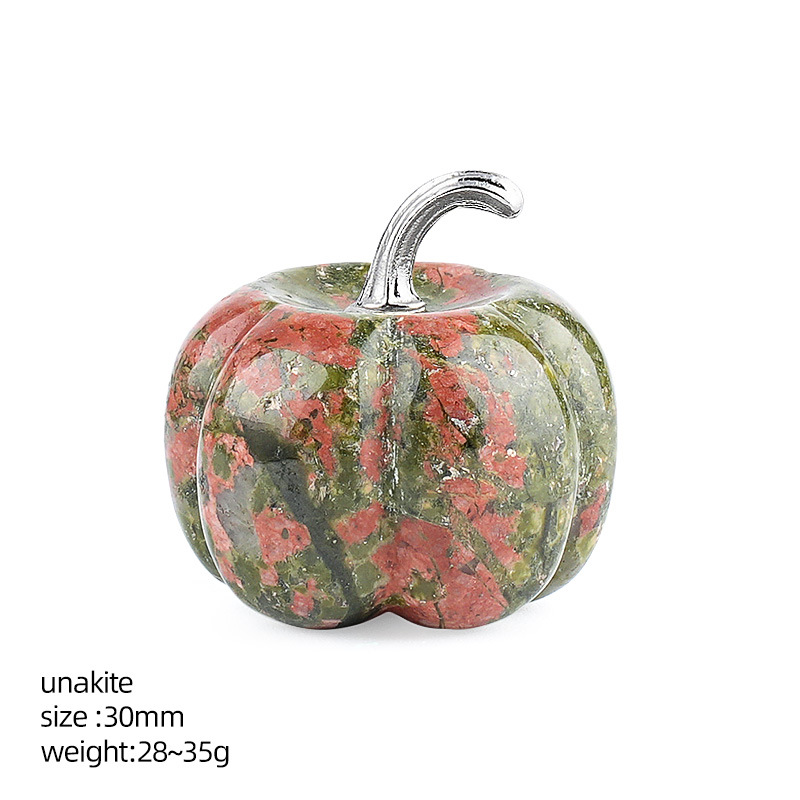 Floral green pumpkin