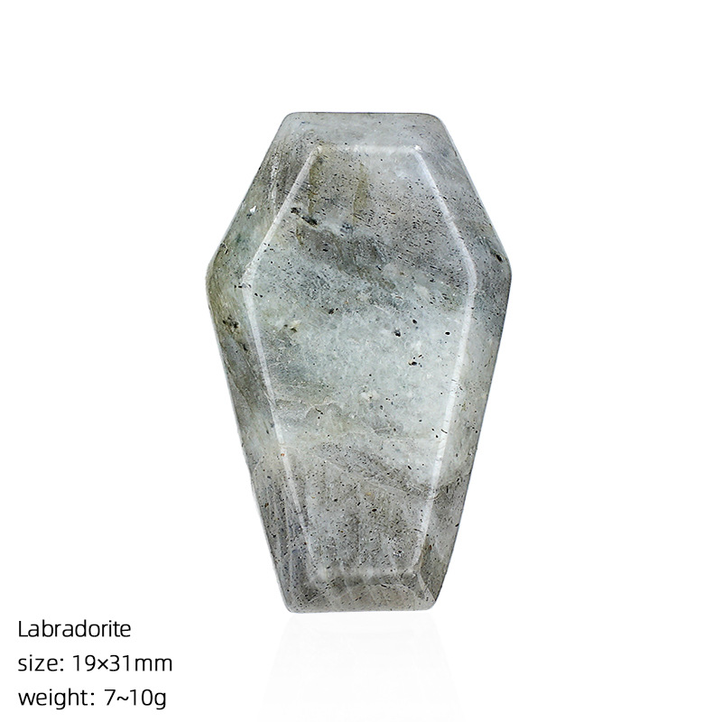 Labradorite coffin slab