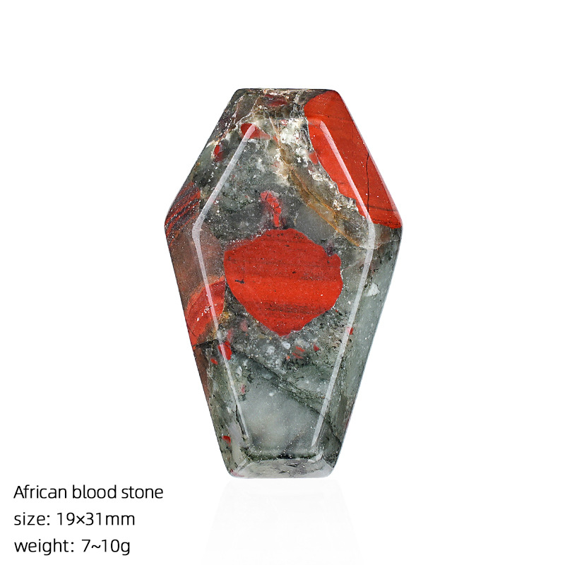 African bloodstone coffin panel