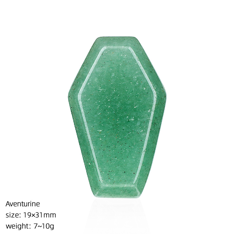 20:Green Aventurine Coffin Board