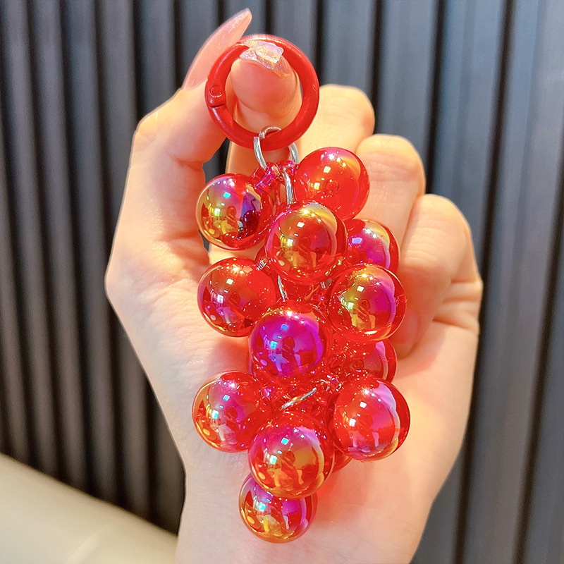 Red (transparent beads) - includes spacers