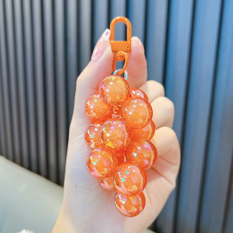 29:Grape keychain-orange