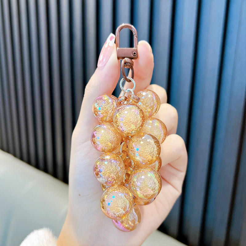 30:Grape keychain-coffee