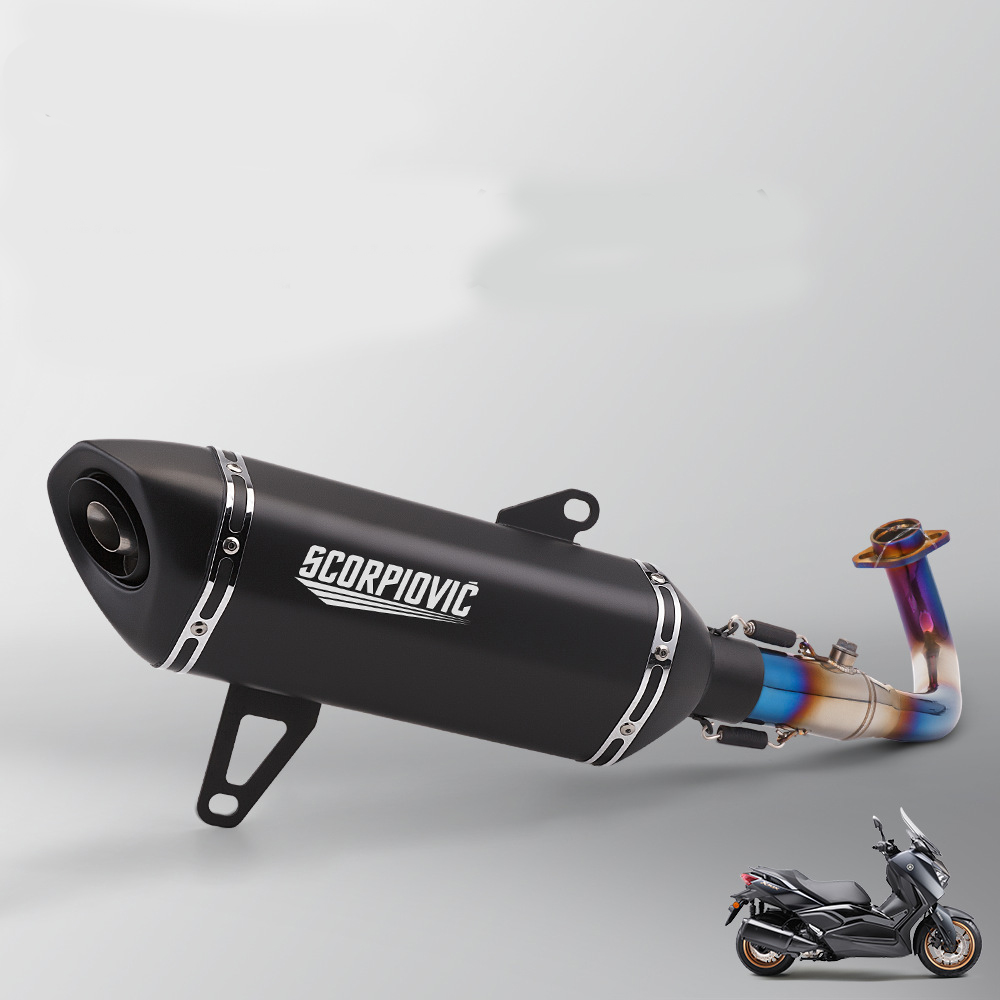 Burnt blue integrated front section   all black round tail