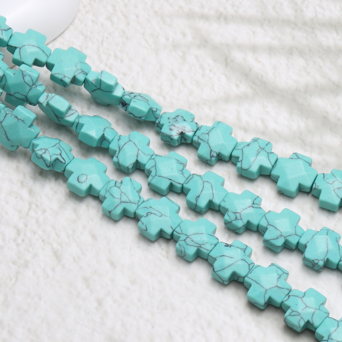 Turquoise synthetic 12*12*5mm