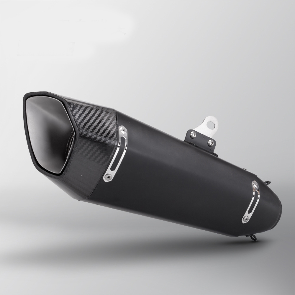 black and carbon fiber tip