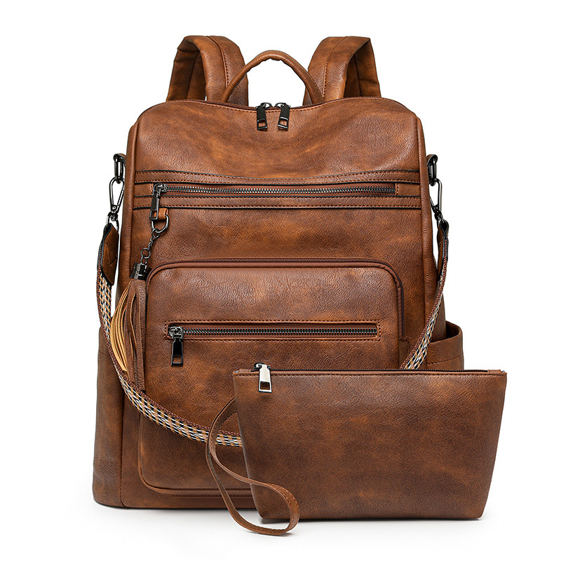 Two-tone brown rough texture